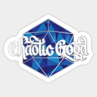 Chaotic Good D20 Sticker